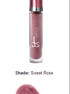 it cosmetics Sweet Rose Lip Gloss - Shimmering Rose Pink